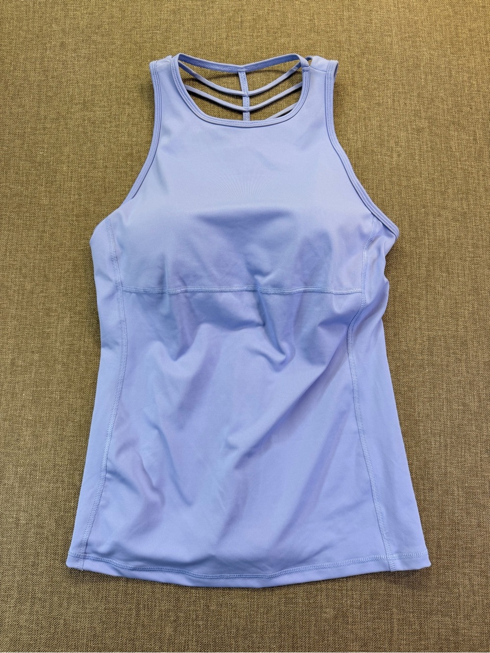 Fila Women’s Light Purple Strappy Athletic Tank Top Medium